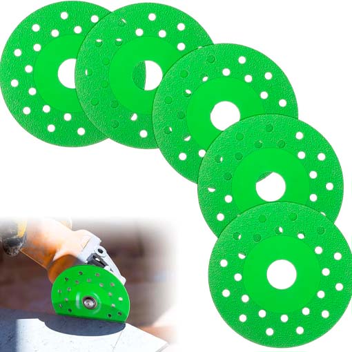 PACK X5 DISCOS DE CORTE DIAMANTADOS VENTILADOS