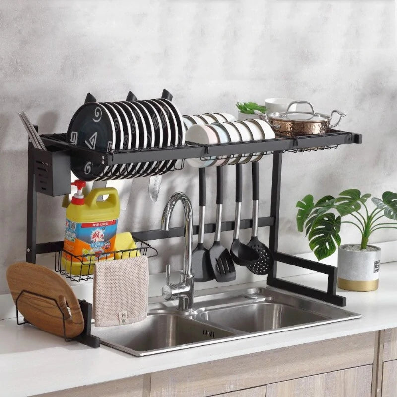 ORGANIZADOR DE PLATOS 😱😍 ¡Aumenta un 80% el espacio para secar y guardar la loza!