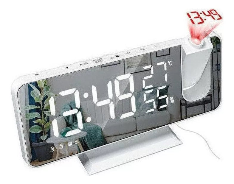 ⏰Reloj Despertador con Proyector🛌Proyecta la hora y duerme con tranquilidad
