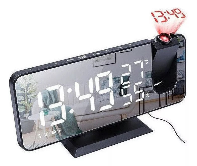 ⏰Reloj Despertador con Proyector🛌Proyecta la hora y duerme con tranquilidad