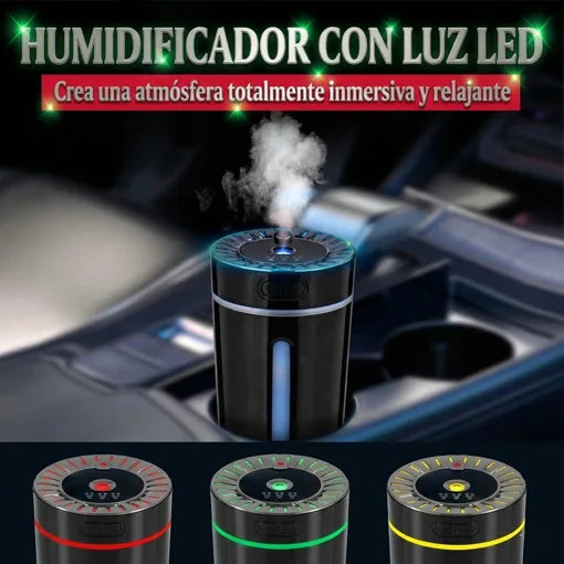 HUMIDIFICADOR CON LUZ LED + PARASOL INTERIOR + 8 TOPES ANTIGOLPES 🤩😱
