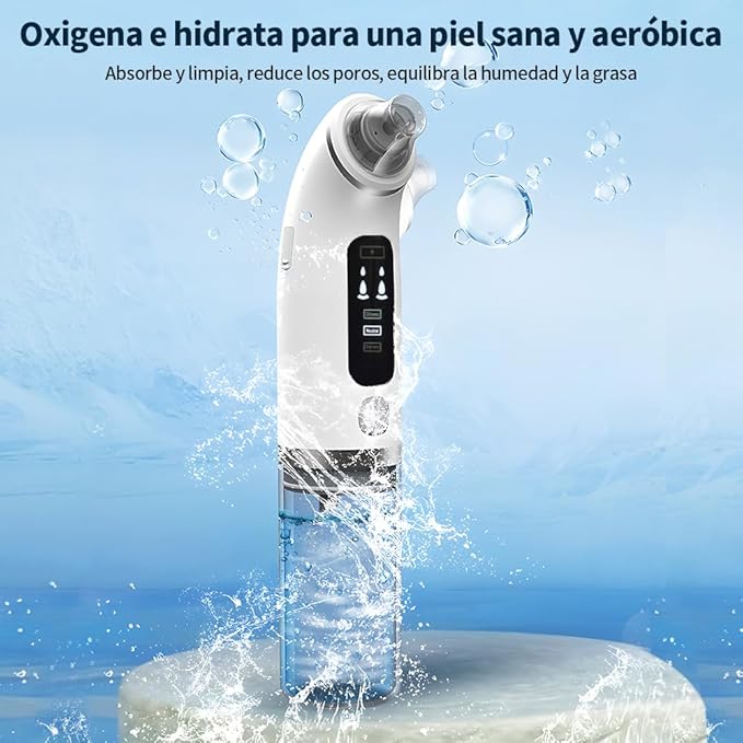 🙂‍↔️Extractor de puntos negros y espinillas🤩Descubre la revolución en cuidado facial con tecnología de dermoabrasión