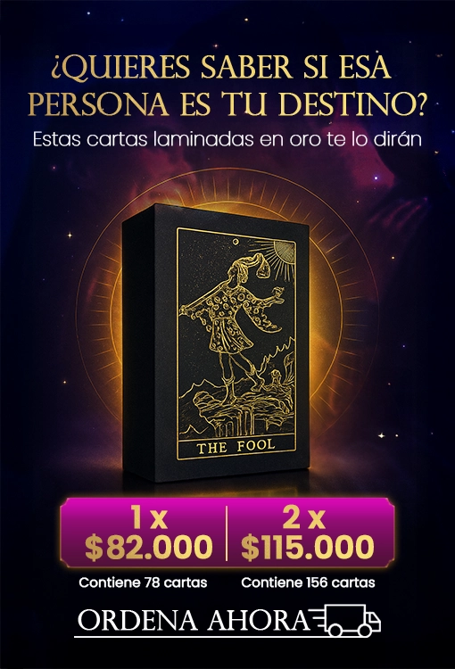 Cartas tarot lámina de oro🔆✨