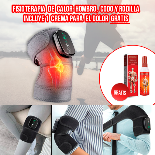 FISIOTERAPIA DE CALOR HOMBRO, CODO Y RODILLA 🤩😱 ¡Alivia dolor, calambres y rigidez!