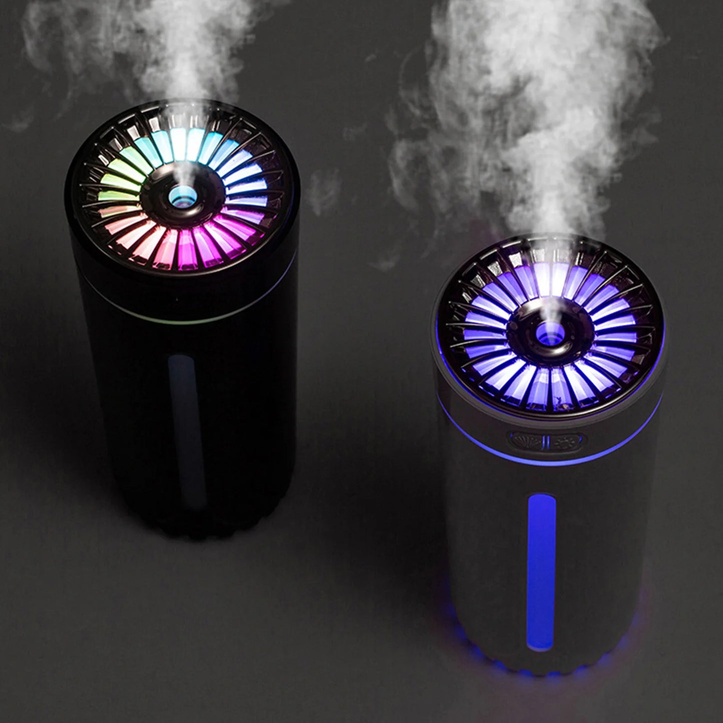 Humidificador con luz LED