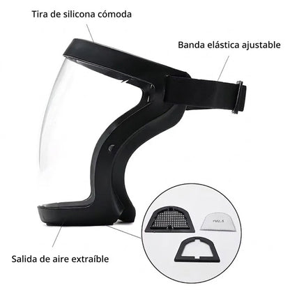 Auto nivelador láser + máscara de seguridad