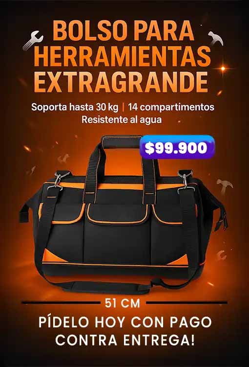 BOLSO PARA HERRAMIENTAS EXTRAGRANDE🛠️🧰