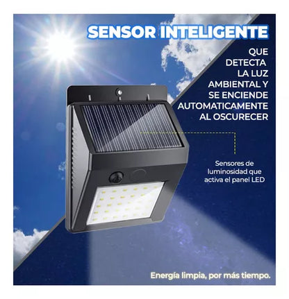 🔆Lámpara Solar Exterior🏡