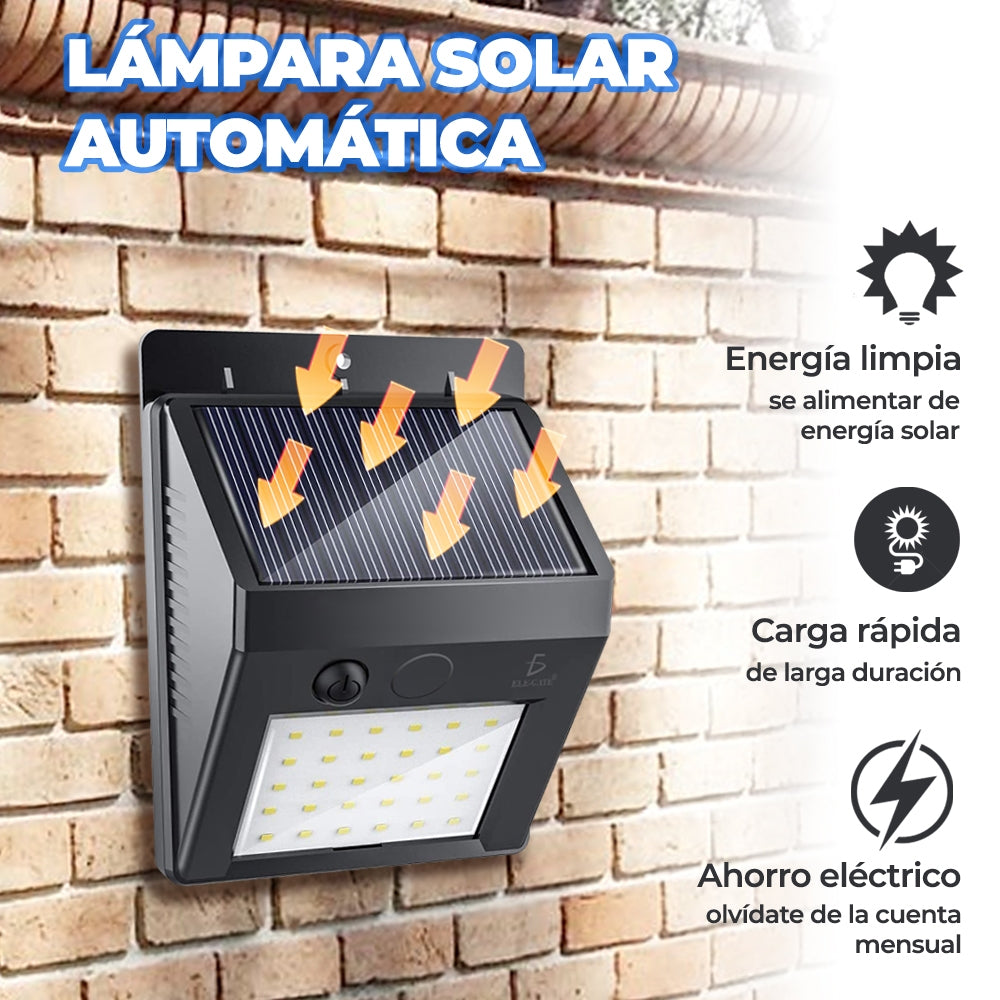 🔆Lámpara Solar Exterior🏡