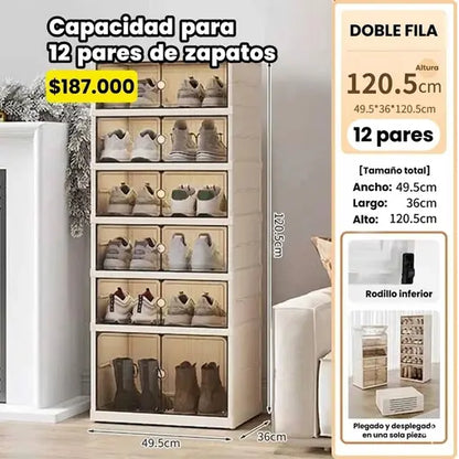ORGANIZADOR DE ZAPATOS PLEGABLE
